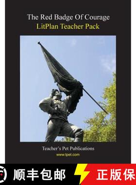 预订 Litplan Teacher Pack: The Red Badge of Courage [9781602492370]