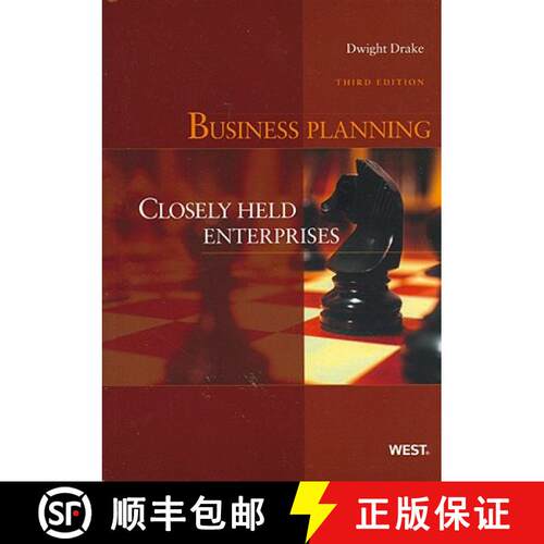 【3-4周达】Drake's Business Planning: Closely Held Enterprises, 3D [9780314271846]