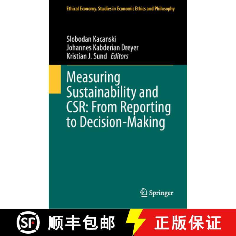 【3-4周达】Measuring Sustainability and Csr: From Reporting to Decision-Making [9783031269585]