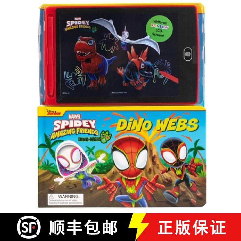 【3-4周达】Marvel: Spidey and His Amazing Friends: Dino Webs! [9780794453022]