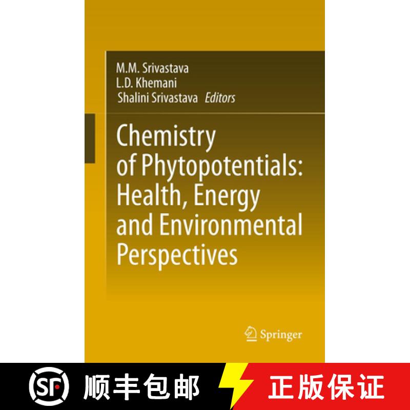 【3-4周达】Chemistry of Phytopotentials: Health, Energy and Environmental Perspectives [9783642233937]