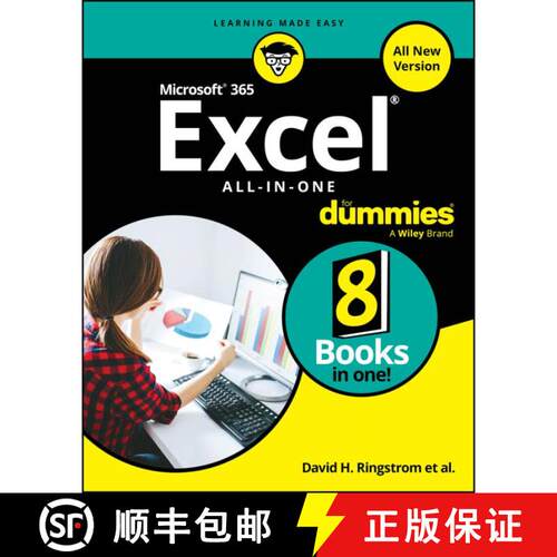 【3-4周达】Microsoft 365 Excel All–in–One For Dummies [9781394344635]