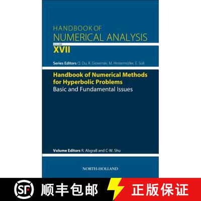 【3-4周达】精装 Handbook of Numerical Methods for Hyperbolic Problems, Volume 17: Basic and Fundament... [9780444637895]
