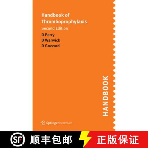 【3-4周达】Handbook of Thromboprophylaxis : Second Edition (2nd ed. 2011) [9781907673092]