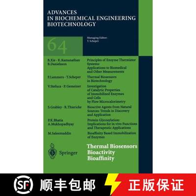 【3-4周达】Thermal Biosensors Bioactivity Bioaffinity [9783540649670]