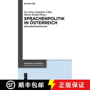【3-4周达】精装 Sprachenpolitik in Österreich: Bestandsaufnahme 2021 [9783111328775]