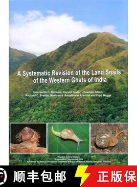 【3-4周达】A Systematic Revision of the Land Snails of the Western Ghats of India [9786165518000]