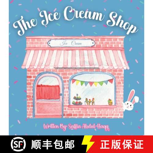 【3-4周达】The Ice Cream Shop: Interactive Learning Book Ages 2-6 Years Old [9781738316946]