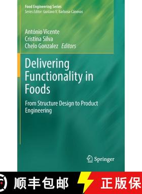 【3-4周达】Delivering Functionality in Foods : From Structure Design to Product Engineering [9783030835699]