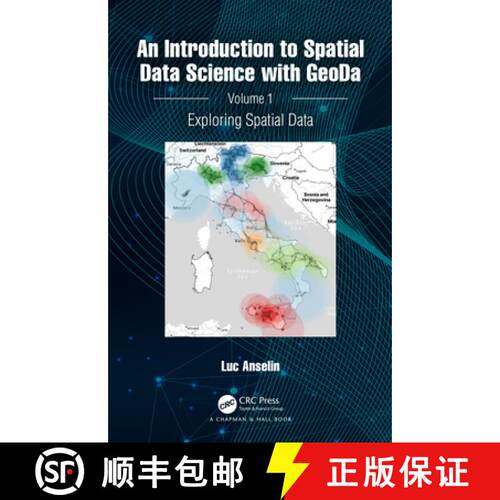 【3-4周达】精装 An Introduction to Spatial Data Science with Geoda: Volume 1: Exploring Spatial Data [9781032229188]