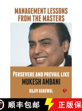 【3-4周达】Persevere and Prevail Like Mukesh Ambani [9789353338251]