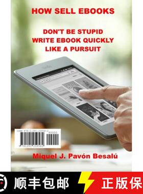 【3-4周达】How Sell eBooks [9781291259582]