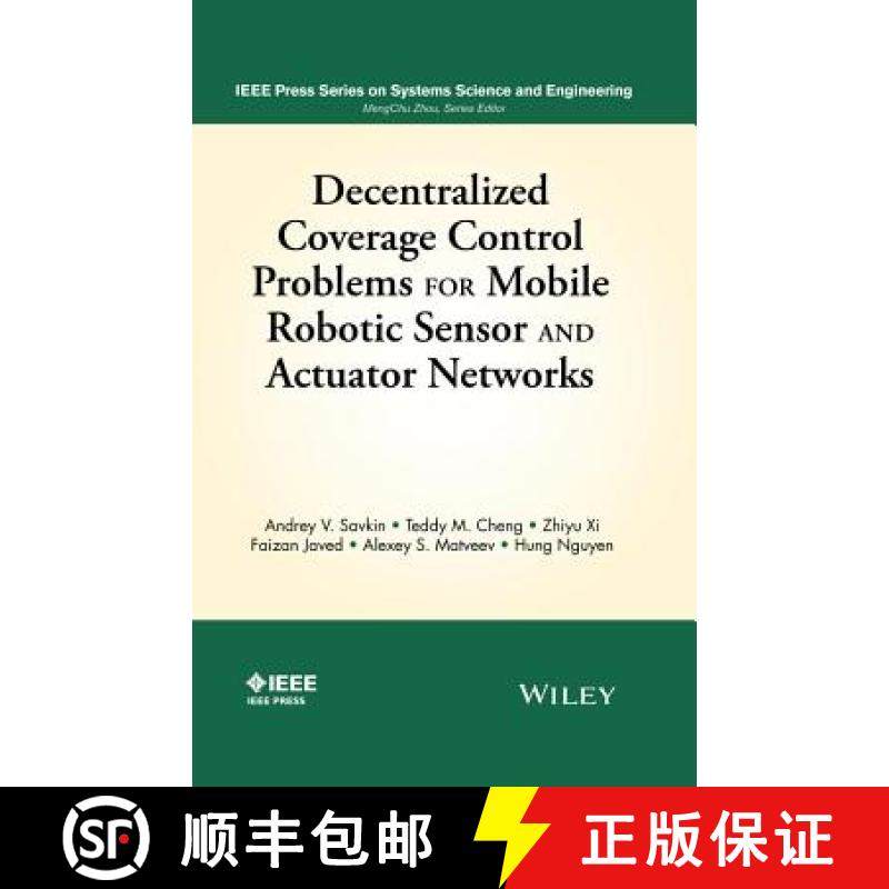 【3-4周达】Decentralized Coverage Control Problems For Mobile Robotic Sensor And Actuator Networks [W... [9781119025221]