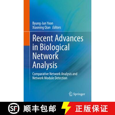 【3-4周达】精装 Recent Advances in Biological Network Analysis : Comparative Network Analysis and Net... [9783030571726]