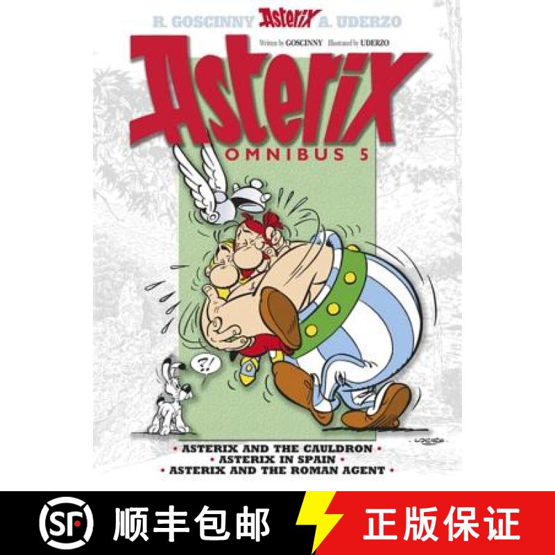 Asterix: Asterix Omnibus 5: Asterix and The Cauldron, Asterix in Spain, Asterix and The Roman Agent [9781444004908]