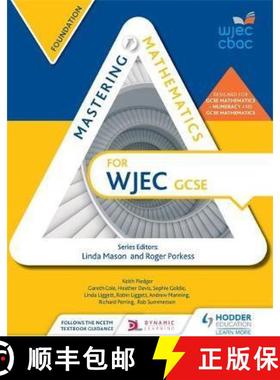 【3-4周达】Mastering  Mathematics for WJEC GCSE: Foundation [9781471856372]