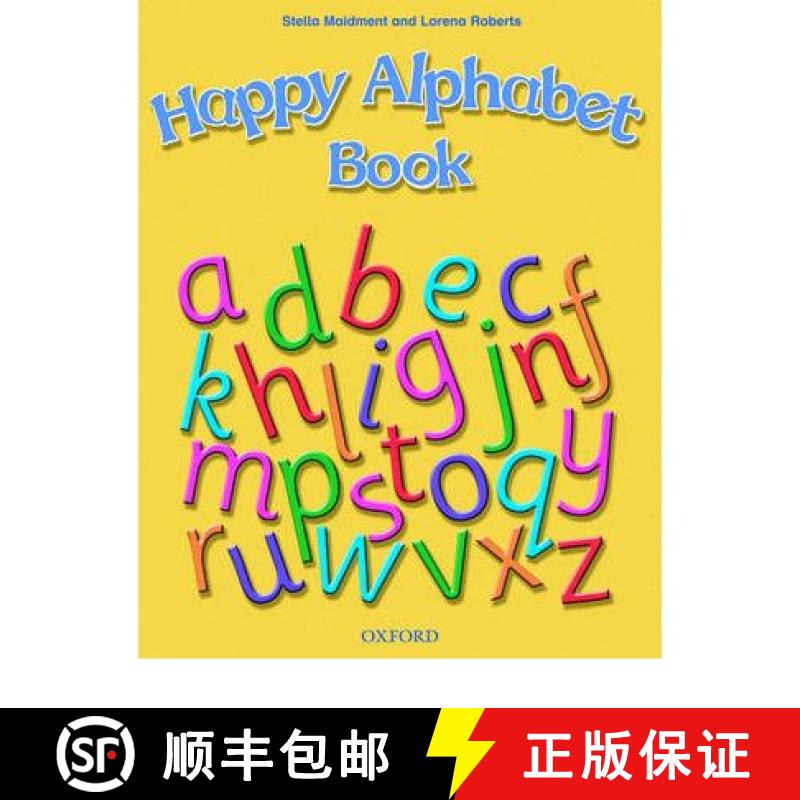 【3-4周达】Happy Alphabet Book [9780194333054]