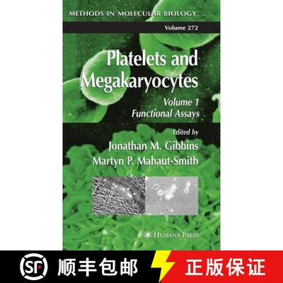 【3-4周达】Platelets and Megakaryocytes: Volume 1: Functional Assays - Platelets and Megakaryocytes F... [9781588291011]