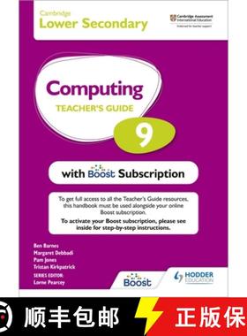 【3-4周达】Cambridge Lower Secondary Computing 9 Teacher's Guide with Boost Subscription: Hodder Educ... [9781398369818]