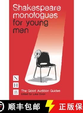 【3-4周达】Shakespeare Monologues for Young Men [9781848422650]