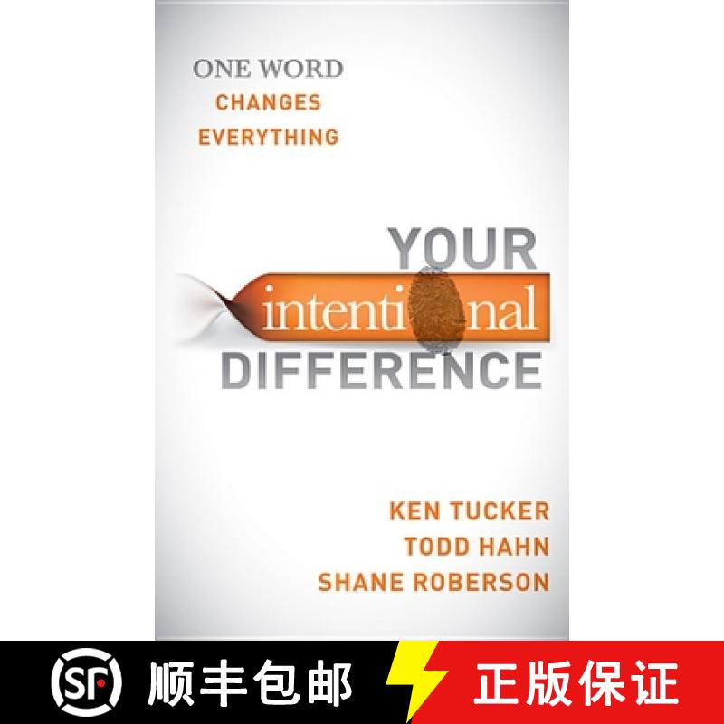 【2-3周达】Your Intentional Difference : One Word Changes Everything [9781630470166]