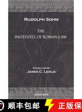 【3-4周达】The Institutes of Roman Law [9781593330064]