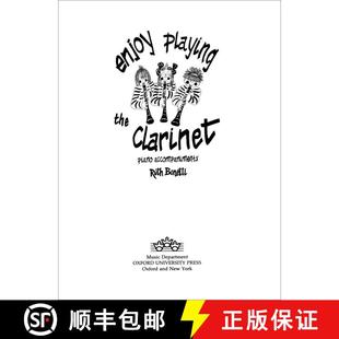 【3-4周达】Enjoy Playing the Clarinet Piano Accompaniments [9780193221093]