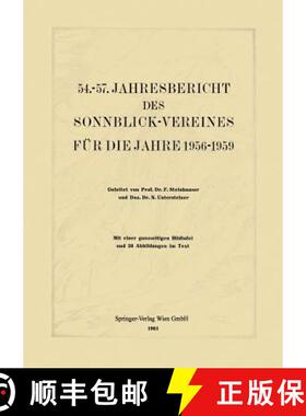 【3-4周达】54.–57. Jahresbericht des Sonnblick-Vereines für die Jahre 1956–1959 [9783211805824]