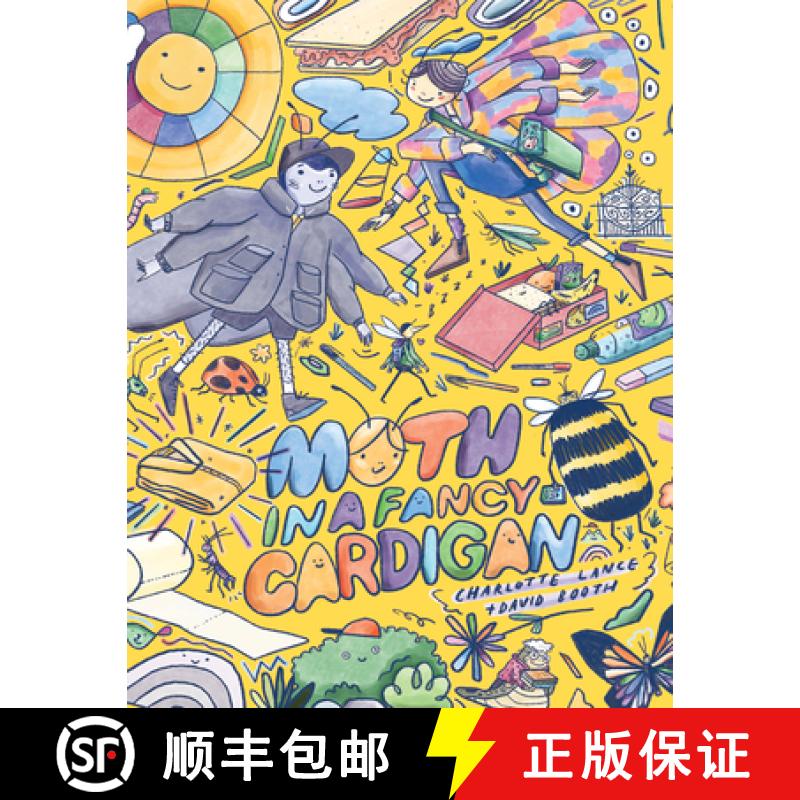 【3-4周达】Moth in a Fancy Cardigan [9781922610577]