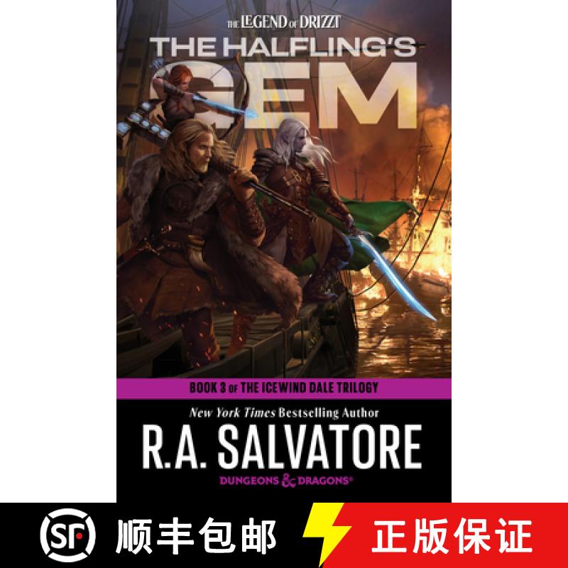 【3-4周达】Dungeons & Dragons: The Halfling's Gem (the Legend of Drizzt): Book 6 of the Legend of Drizzt [9780593873113]