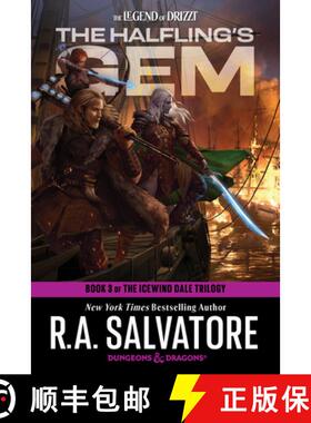 【3-4周达】Dungeons & Dragons: The Halfling's Gem (the Legend of Drizzt): Book 6 of the Legend of Drizzt [9780593873113]
