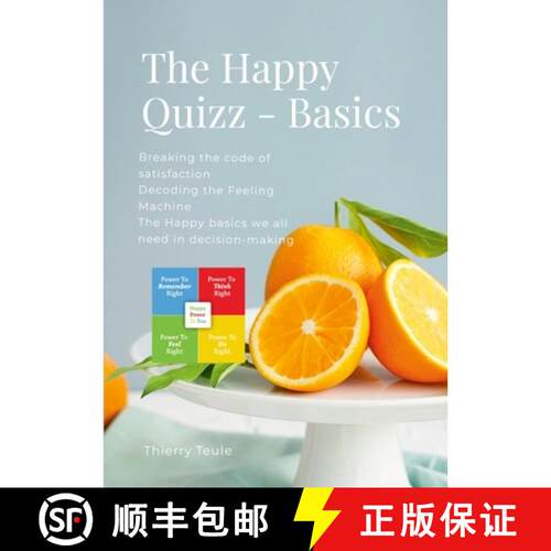 【3-4周达】The Happy Quizz - Basics (English): Decoding the Feeling Machine and breaking the code of ... [9781326597429]