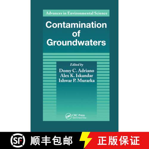 【3-4周达】Contamination of Groundwaters: Advances in Environmental Science [9780367449520]