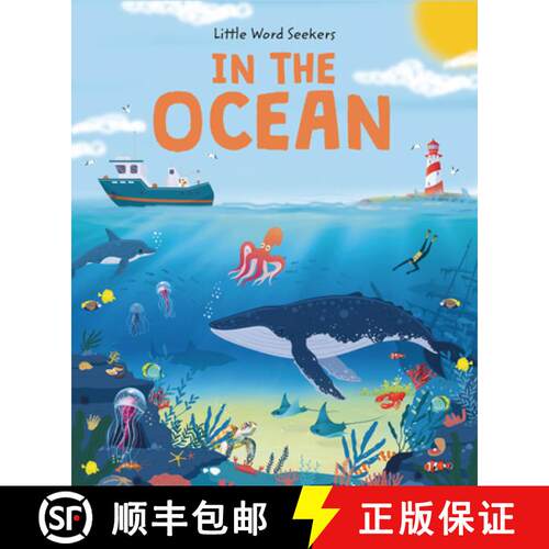 【3-4周达】精装 Little Word Seekers: In the Ocean: 120 First Ocean Words [9781915461971]