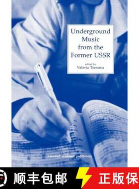 【3-4周达】Underground Music from the Former USSR [9783718658213]