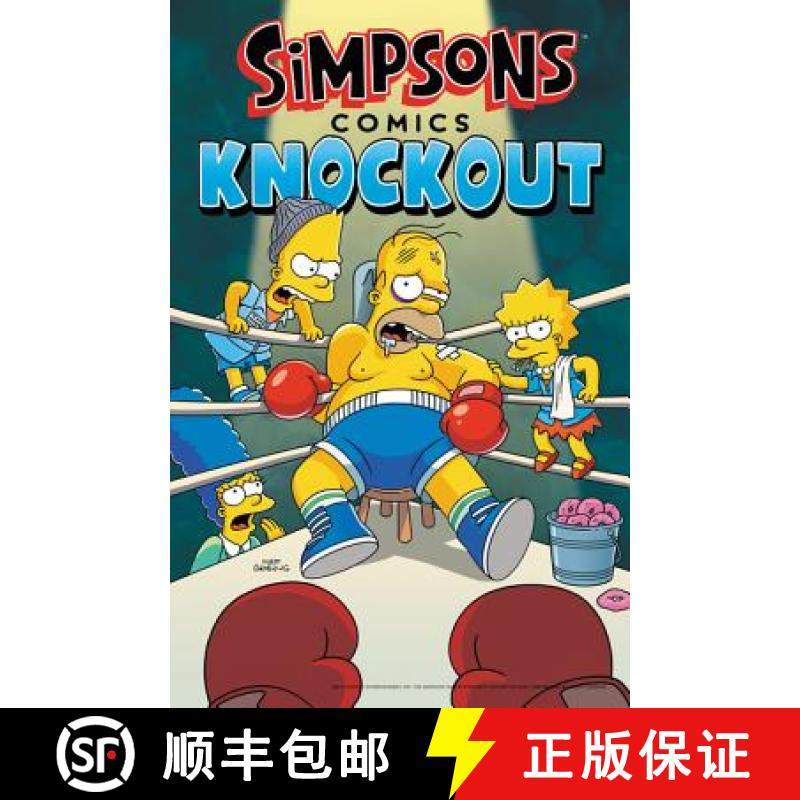 【3-4周达】Simpsons Comics Knockout [9780062568915]