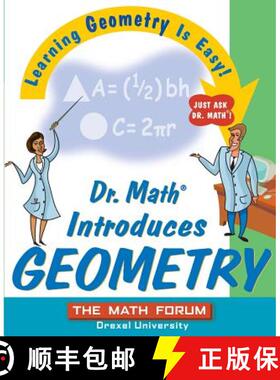 【3-4周达】Dr. Math Introduces Geometry: Learning Geometry Is Easy! Just Ask Dr. Math! [Wiley数学] [9780471225546]
