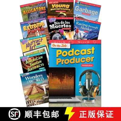 预订 Operations and Algebraic Thinking, and Geometry for Fourth Grade, 10-Book Set [9781425825331]