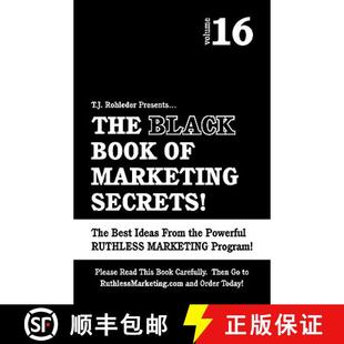 Secrets Black 9781933356419 Vol. Marketing Book The 预订