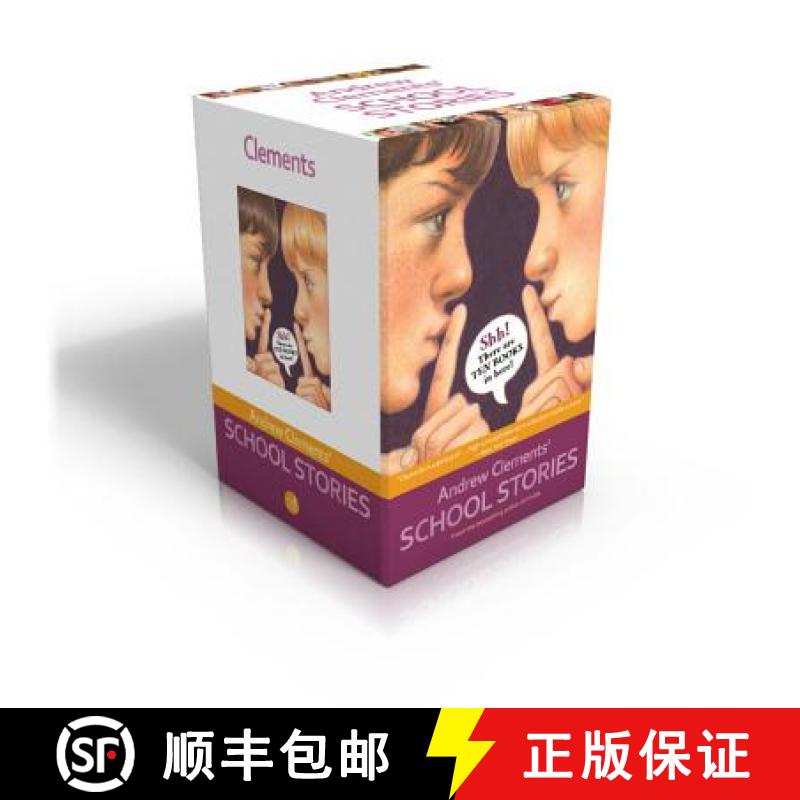 【3-4周达】Andrew Clements' School Stories: Frindle; Landry News; Janitor's Boy; School Story; A Week... [9781442493865]