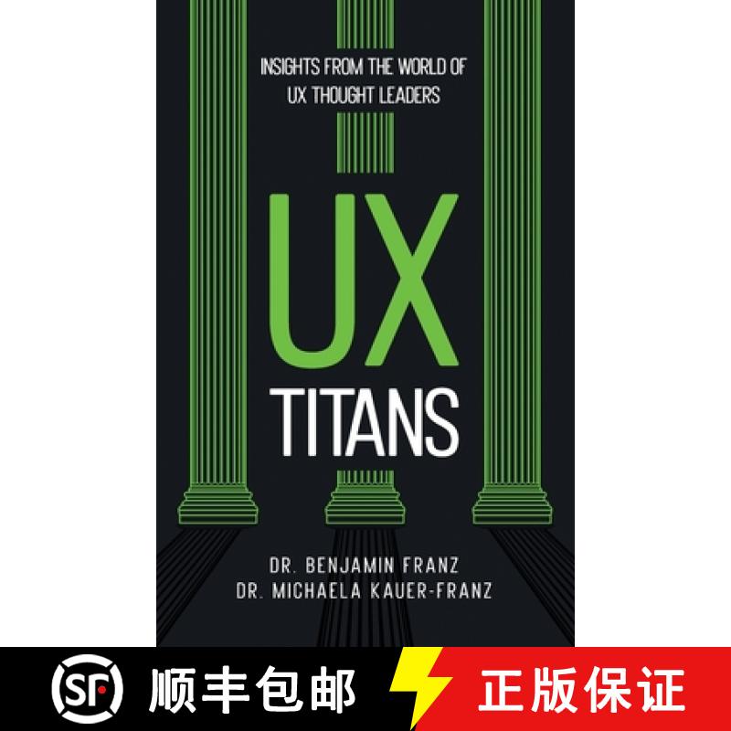 【2-3周达】UX Titans: Insights from the World of UX Thought Leaders [9783000818196]