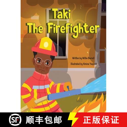 【3-4周达】精装 Taki the Firefighter [9798330454396]