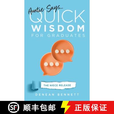 【3-4周达】Auntie Says: Quick Wisdom for Graduates (The Niece Release Edition) [9781684880379]
