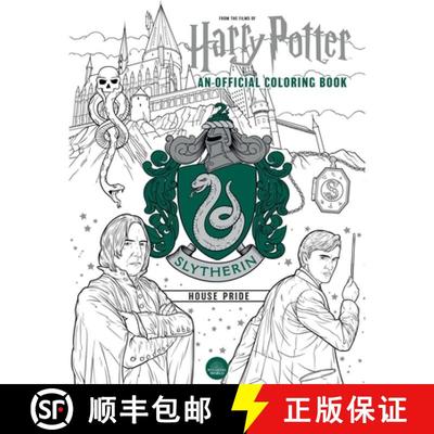 【3-4周达】Harry Potter: Slytherin House Pride: The Official Coloring Book: (Gifts Books for Harry Po... [9781647224592]