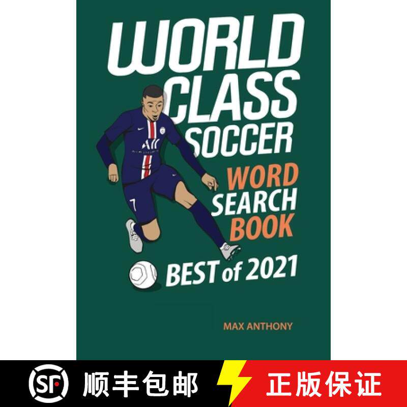 预订 World Class Soccer Word Search Book Best of 2021 [9781914507212]