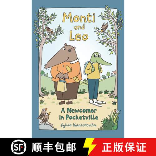 【3-4周达】精装 Monti and Leo: A Newcomer in Pocketville [9781536222777]