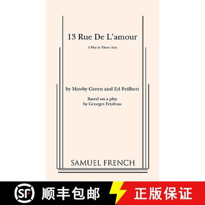 【3-4周达】13 Rue de l'Amour: - Adaptation [9780573616532]
