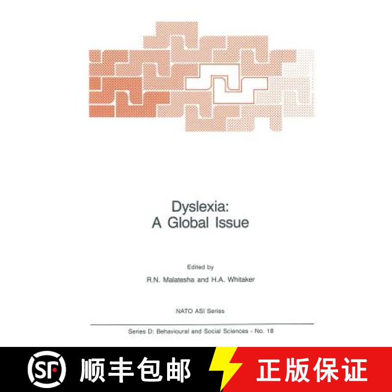 【3-4周达】Dyslexia: A Global Issue [9789400969315]