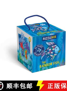 【3-4周达】The Rainbow Fish Puzzle Box [9780735845206]