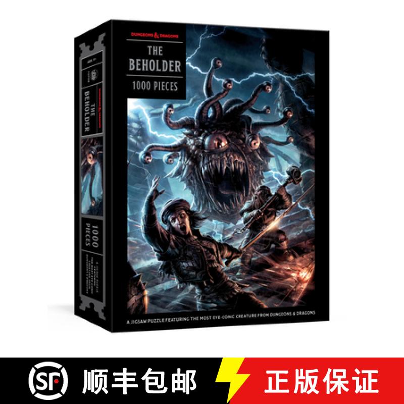 【3-4周达】The Beholder Puzzle: A Dungeon & Dragons Jigsaw Puzzle: Jigsaw Puzzles for Adults [9780593234716]
